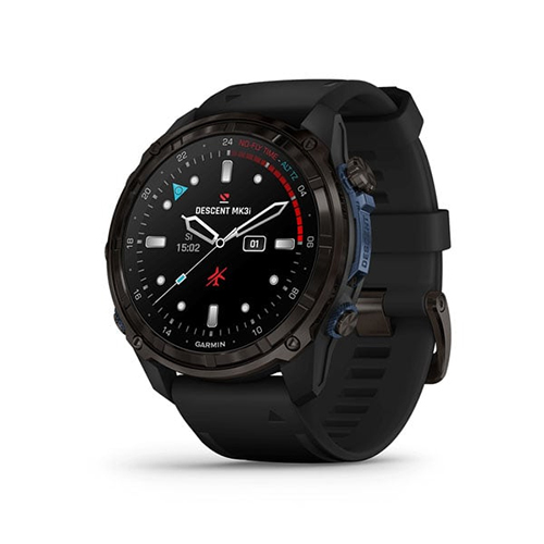 물이좋다,[가민/GARMIN] Descent Mk3i 51mm (디센트 MK3i 51mm) 카본 그레이 DLC 티타늄, 블랙 실리콘 밴드